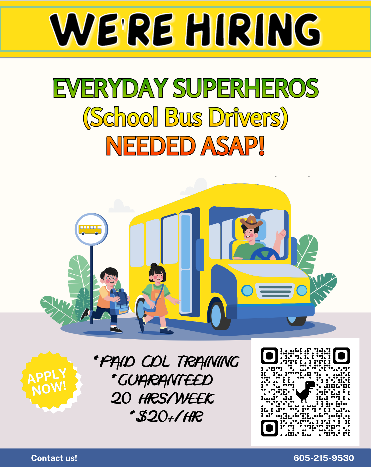Hiring Superheros ASAP